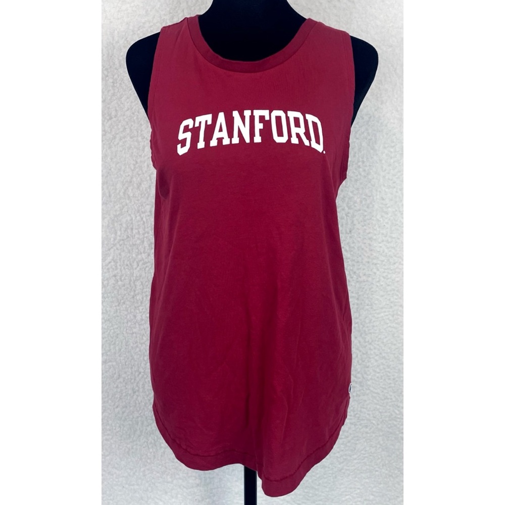 CHAMPION • Red/White Stanford University Tank Top, M - Picture 2 of 10